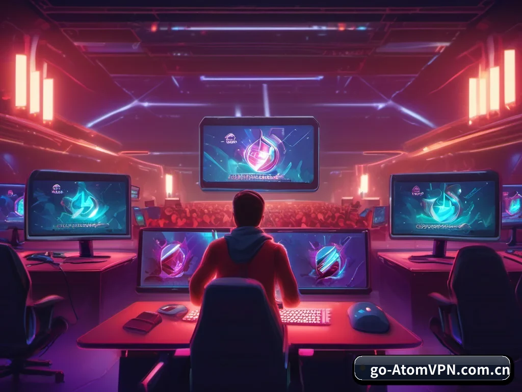 AtomVPN APP 界面